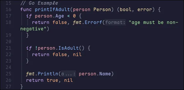Comments, an imported namespace, types, and typedefs showing Catppuccin’s inconsistent use of italics