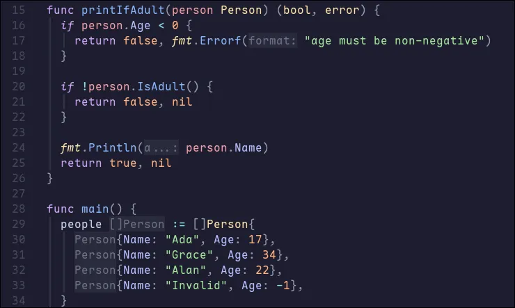 Types and typedefs receiving the same treatment in Catppuccin